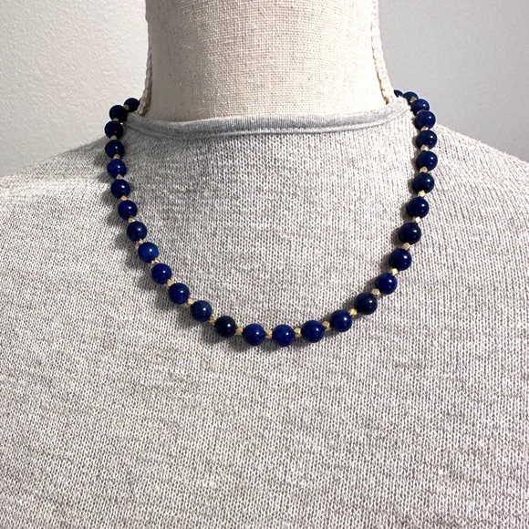 4 ways Lapis Lazuli Necklace - Picture 4 of 11